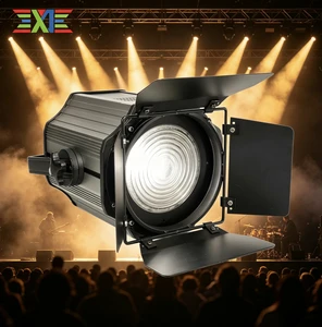 200W LED Contour Spotlight-Dual-Colour (Warm White Cool White) High CRI 90 DMX512 Control 32-bit Linear Dimming Stage Lighting