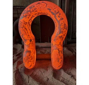 800Ton 1100Ton 1500Ton Durable Forged Lifting Bow Shackles With Nut For Heavy Industry & Construction