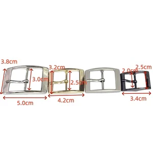 Factory Multiple Size Single Pin Buckle Sewing Hardware Handbag Shoe Metal Belt Buckle