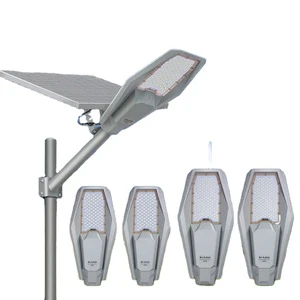 Outdoor Waterproof Die Casting Aluminum 100W 200W 300W 400W Remote Control Intelligent Led Solar Street Light