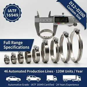 Pneumatic Chuk-Stainless Steel Industrial/Automotive/Marine Clamp Heding HdwgA