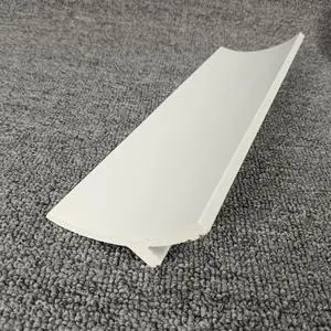Modern Interior PS Wall Ceiling Cornice Moulding Led Bar Strip Light Skirting Baseboard Floor Trims For Hotel Application