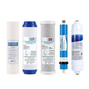 5-stage & 7-stage Water Filter Set with PP Electric Reverse Osmosis Household 3 -6 Months Two-stage Water Filter Garage ISO9001