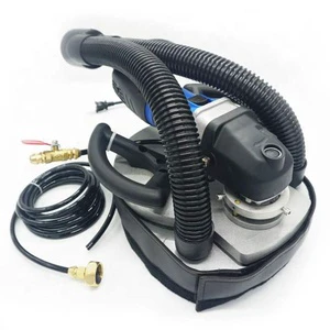 Electric Wet Angle Grinder with 3 Heads Variable Speed 1200W 100mm Disc