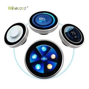 2.1 Inch 480*480 Round Circular Rotary Knob IPS Serial UART UI LCD Module Capacitive Touch Panel Display Screen
