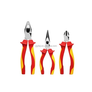 VDE Certified 1000V Insulated Industrial Grade ESD-Safe Crimping Tool Set-OEM Available Combination Pliers For Electricians