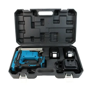 Industrial Grade 18V Li-Ion Cordless Nail Gun New Design 2-Inch Nailer Stapler with LED Lighting Electric Power Source Battery