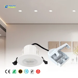 CE Rohs Fire Rate 90min White Color Trims Ring Tunable 5W Single CCT LED Commercial Downlight Canless Light for Indoor Outdoor