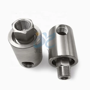 1 Inch Mono Flow Stainless Steel 304 High Pressure High Speed Rotary Union Used for Compressed air Hydraulic Oil Female Rotor