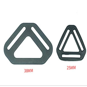 High quality discount price Triangle backpack split buckle clothing adjustment buckle