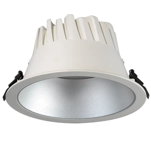 UGR<19 SMD LED DOWNLIGHT 60w 50W 40W 30W 25W 20W 15W 10W Triac 1-10V Dali Dimmable Led Downlights Black Silver Chrome Shade