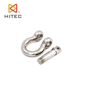 Commercial Grade Stainless Steel Screw Pin Anchor Shackle