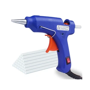 Hot Glue Gun, Mini Hot Melt Glue Gun Removable Anti-hot Cover for DIY Small Craft Projects and Home Quick Repairs