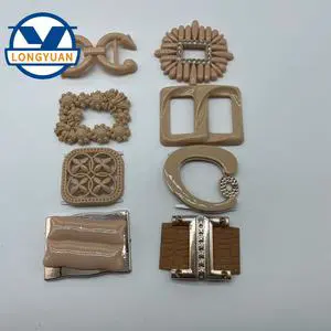 Factory Wholesale Custom Plastic D-shaped Buckles for Shoes Accessories and Bags