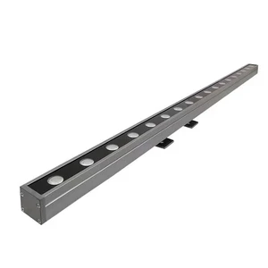 Wholesale Outdoor Engineering Advertising Contour Lighting Projection Long Strip Floodlight Led Wall Washing Linear Lamp