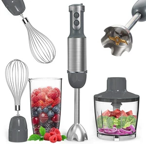 Factory Outlet 400W Electric Automatic Table Blender 2-in-1 Multifunction Stainless Steel Grinder With Hand Style Kitchen Use