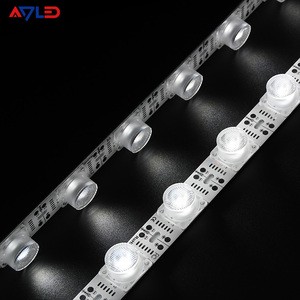 12V 3030 Edgelit LED Strip Light Bar High Power Optical Lens Rigid Aluminum Alloy Advertising Lights Fabric Light Box Profile