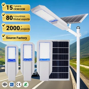 New Product Intelligent Light Control Ip65 Outdoor Waterproof Split 100 200 300W Led Solar Street Light