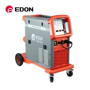 EDON Mobile 250 Amp 380V Double Pulse Welders Gas Gassless Mig Mma Welder Welder 3 Phase Welding Machine