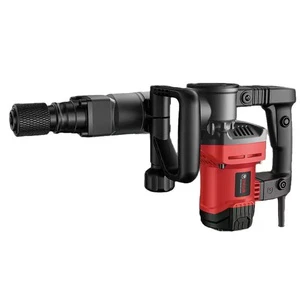 1400W Impact Electric Pick Industrial Grade Wall Cutting, Slotting, Crushing and Dismantling Electric Hammer Electric Pick