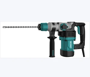 VCANO Industrial Grade Hexagonal Electric Pick with Rotating Handle 6 Teeth High Vibration Frequency 50Hz 220V