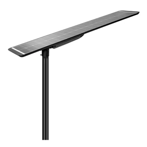 Garden Solar Lights All-in-One Solar Street Light with Motion Sensor and Dusk-to-Dawn Function High Brightness Energy Saving