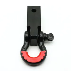 New Yikun Steel U-Shaped Powder-Coated Off-Road Trailer Shackle Quick-Insert Rear Tow Hook 4.75T Max Payload 2x2 Inches