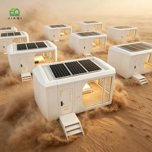 Eco-Friendly All-Aluminum Modular House Recyclable Material Solar Compatible Prefabricated Cabin Middle East