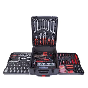 Heavy Duty 186PCS Hardware Toolbox Kits Electrician Special Maintenance Hand Work Tools Household Multi-Function Tools Set