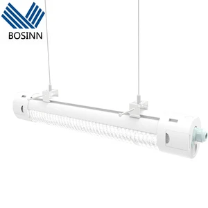 Three-proof Lamp Linear Fixture Solar Tri-proof Lights Vapor-proof Inductive Switch Dimmer Garage Purification Lamps