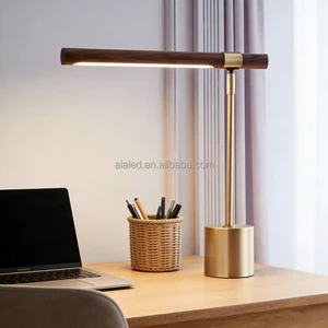 Nordic Modern Minimalist Bedroom Bedside Table Lamp Desk Lamp Hotel Decoration Wood Grain Table Lamp