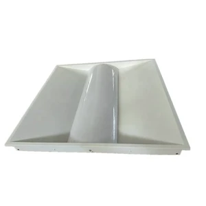 2x2ft 2x4ft Parabolic Troffer 60x60 25w 36w Dimmable Led Recessed Panel Light IP65 3-Year Warranty White for Warehouse