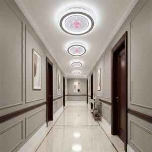Iron Base Surface Mounted Ceiling Light LED Romance Rose Artificial Flower Decor Ceiling Lamp Bedroom Use