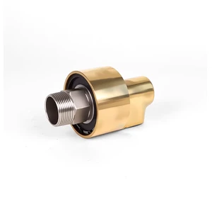 HDHS Copper Rotary Joint 360-Degree Cooling Water 4/6/1 Inch Single/Dual Steam High-Speed