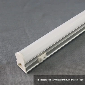 T5-0402 PC Integrated Lamp Tube Can Be Connected Series Dark Groove Long Strip LED Light for Indoor Use ROHS Certified
