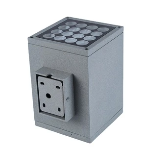 DHD-6198V Upper and Lower Lighting square Aluminum Body Wall Lamp Lamp Holder Corridor Courtyard Light