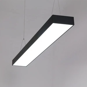 50W 1200m Long 160mm Width Hanging Lighting Fixtures Suspended Led Linear Light
