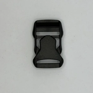 Black Backpack Adjustable Buckle POM Eco-friendly Plastic Side Release Buckle Used for Schoolbag Accessories