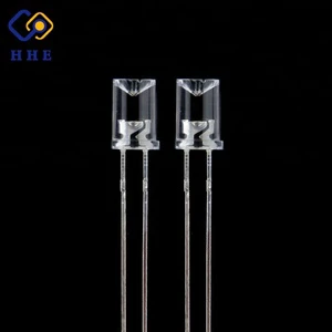 High Quality 5mm led flat head with concave
