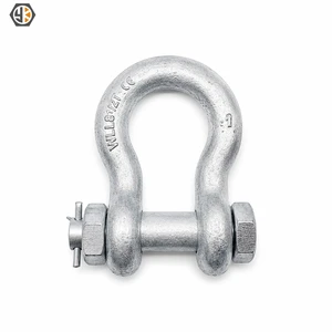 Screw Pin Anchor Shackle | High Strength Utility Fitting | Drop Forged Anchor Shackle