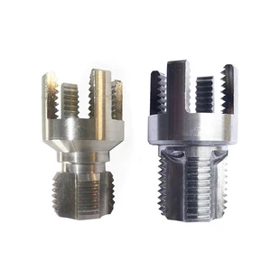 Pipe Threading Tool Kit Hex Shank Die Internal External Threads 1/2&3/4 Water Pipes PPR PVC Detachable Tool