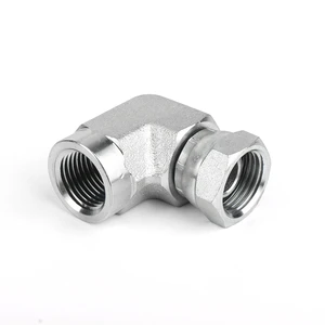 1502 90 Degree Elbow Female NPTF Threaded Female NPSM Rotary Joint 1502