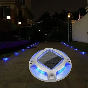 Aluminum IP67 Durable Solar Deck Light Waterproof Outdoor Decor for Garden Backyard Sidewalk Marker Dock Light