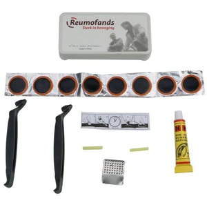 Outdoor MTB Riding Portable Tire Repair Kit Road Bike Glue Patch Tool Bicycle Tire Repair Tool