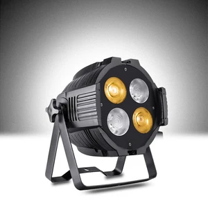 QSE Lighting Professional 4*50W COB LED Face Light Studio KTV Wedding Stage Soft Fill Lighting