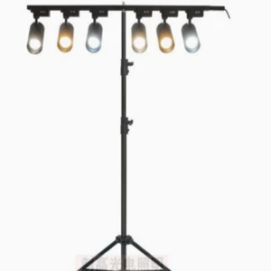 Stage Lantern Stand Hand-cranked Lifting Flowing Stage Lamp Horizontal Pole Tripod Bar Lights for Wedding Performance