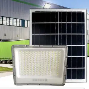 Solar Flood Light Outdoor Waterproof LED Street Light Super Bright Split Courtyard Light Outdoor Use