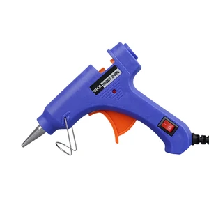 60W Hot Melt Gun DIY Homemade Beaded Glue Strong Industrial Plastic Material Copper Nozzle Battery Powered