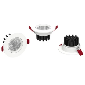 Ceiling Spot IP44 LED Modern Aluminum Commercial Lighting 5W Downlights for Hotels Saloons Villas Supermarkets