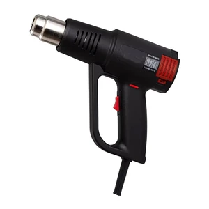 2000W 220V Variable Temperature Anti-Scald Digital Display Electric Hot Air Gun DIY Grade for Welding